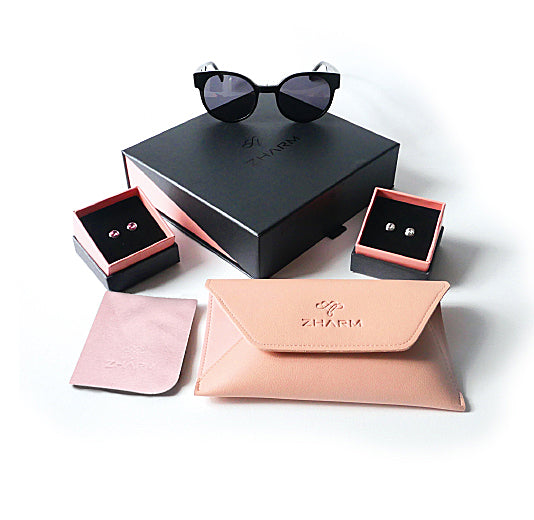 Zharm Box - Round Sunglasses